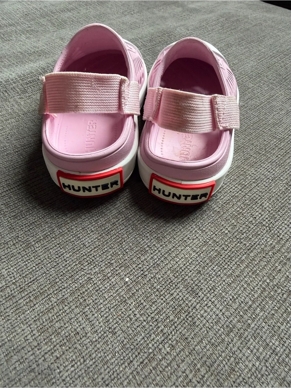 HUNTER Toddler Kids Pink Slip-On Sandal Size 5C
